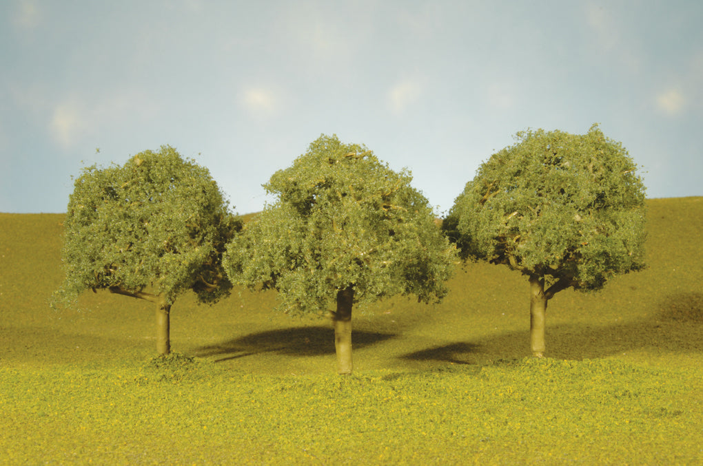 Bachmann Oak Trees 3''-3.5''/3pc - 32013